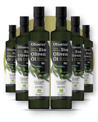 Extra Natives Bio Olivenöl 6er Sparset 6 x 750ml