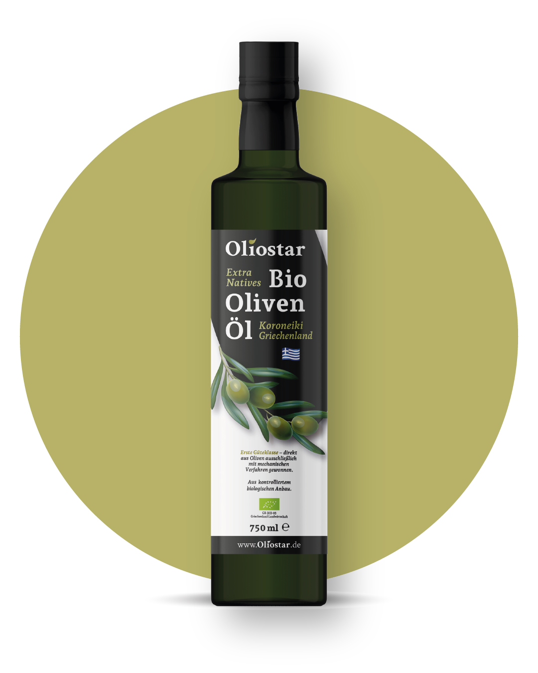 Extra Natives Bio Olivenöl 750 ml